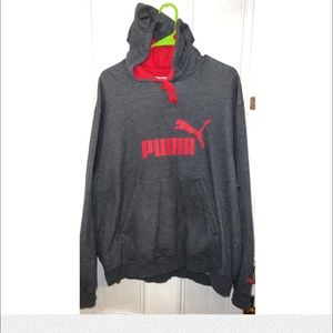Vintage Puma Men’s Hooded Sweatshirt Size XL
